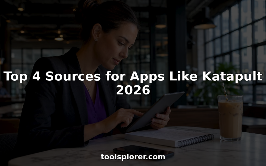 Businesswoman comparing financing apps on tablet